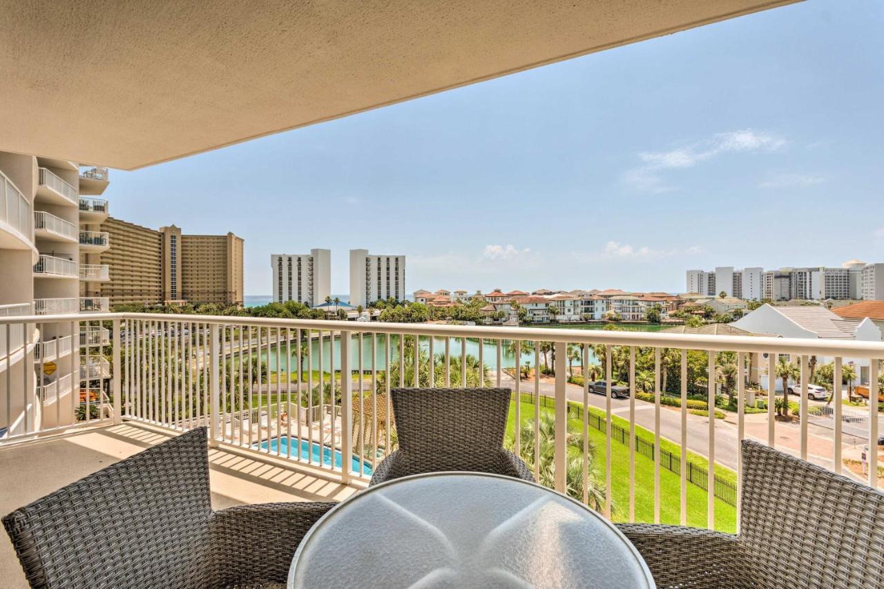 High-Rise Destin Condo With Balcony And Pool View Extérieur photo