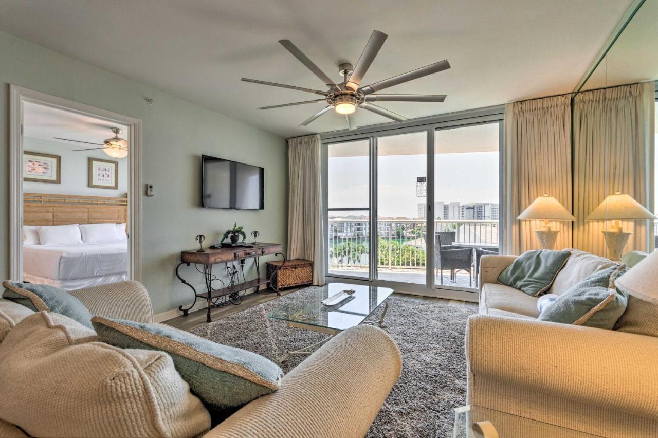 High-Rise Destin Condo With Balcony And Pool View Extérieur photo